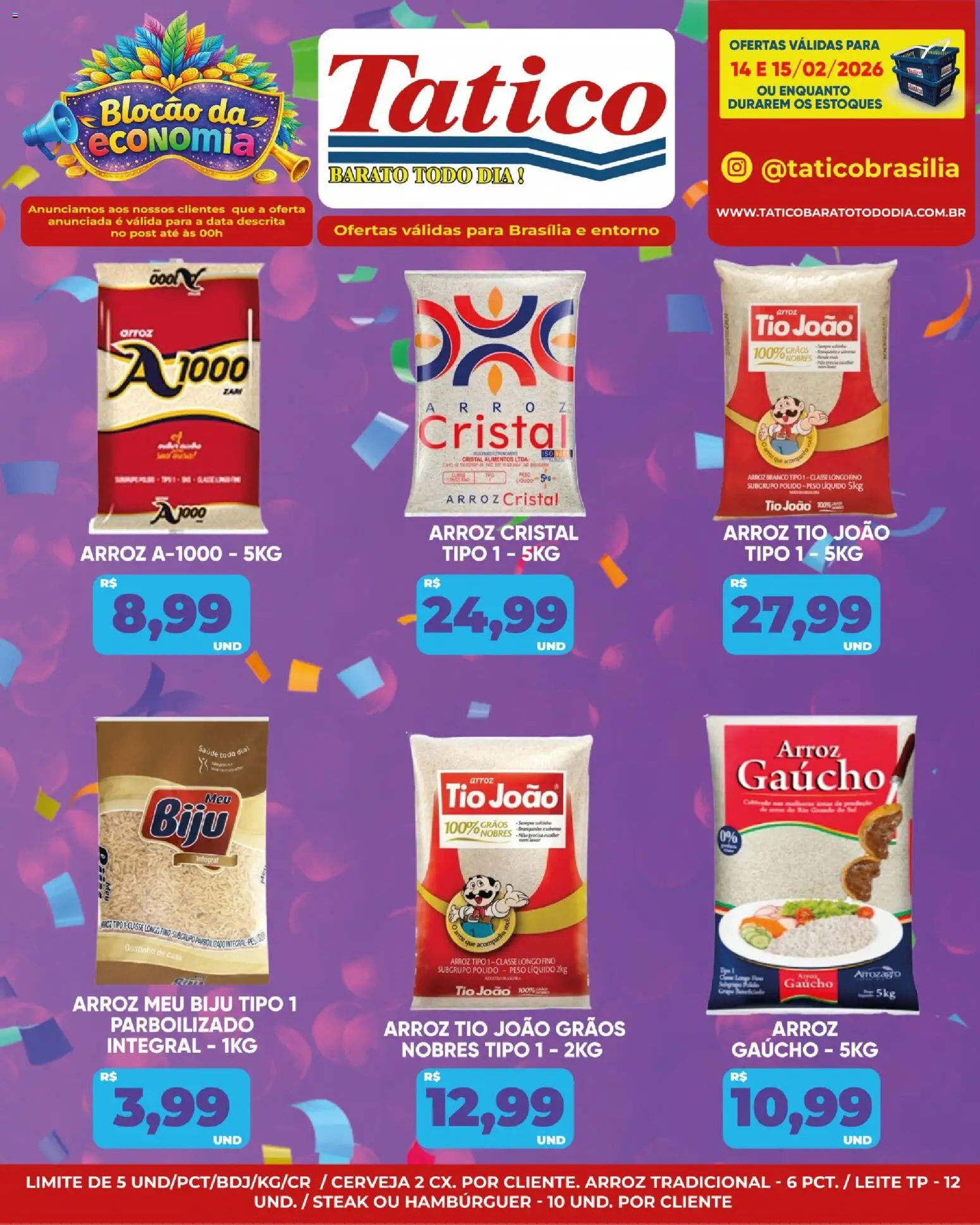 Tatico - Ofertas Fim de Semana - página 1- válido a partir de 14/02/2026
