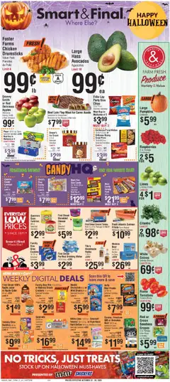 Preview Smart & Final Weekly Ad valid from 10/21/2025