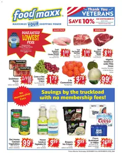 Preview FoodMaxx Weekly Ad - CA valid from 11/05/2025