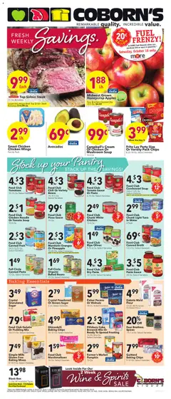 Preview Coborn's Weekly Ad valid from 10/15/2025