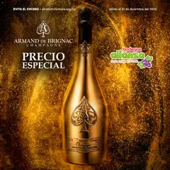 Bodegas Alianza catálogo Champagne Armand de Brignac Brut Gold  válido desde 10/12/2025