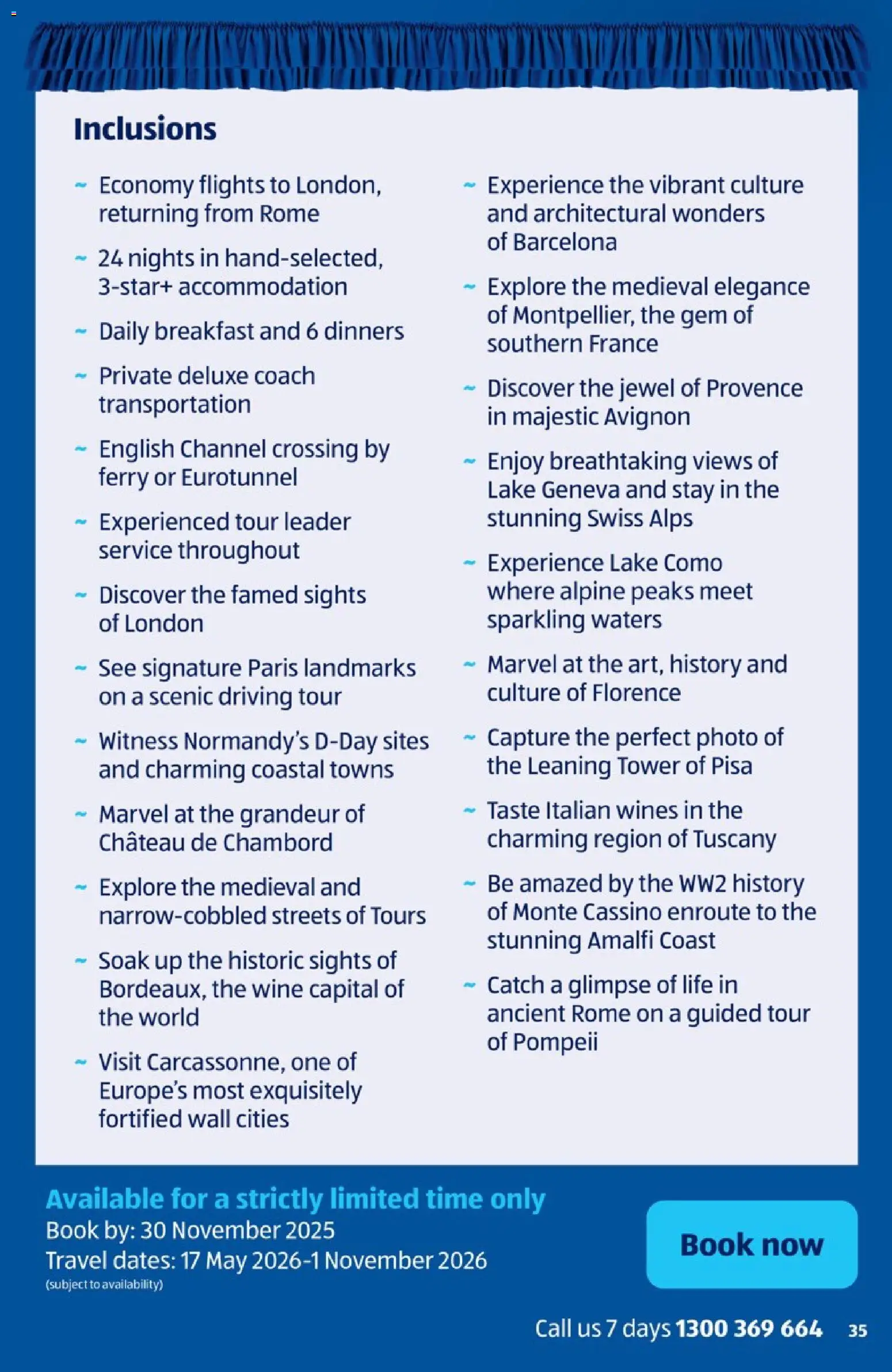 Aldi - NEW Holidays - page 35- valid from 01/11/2025