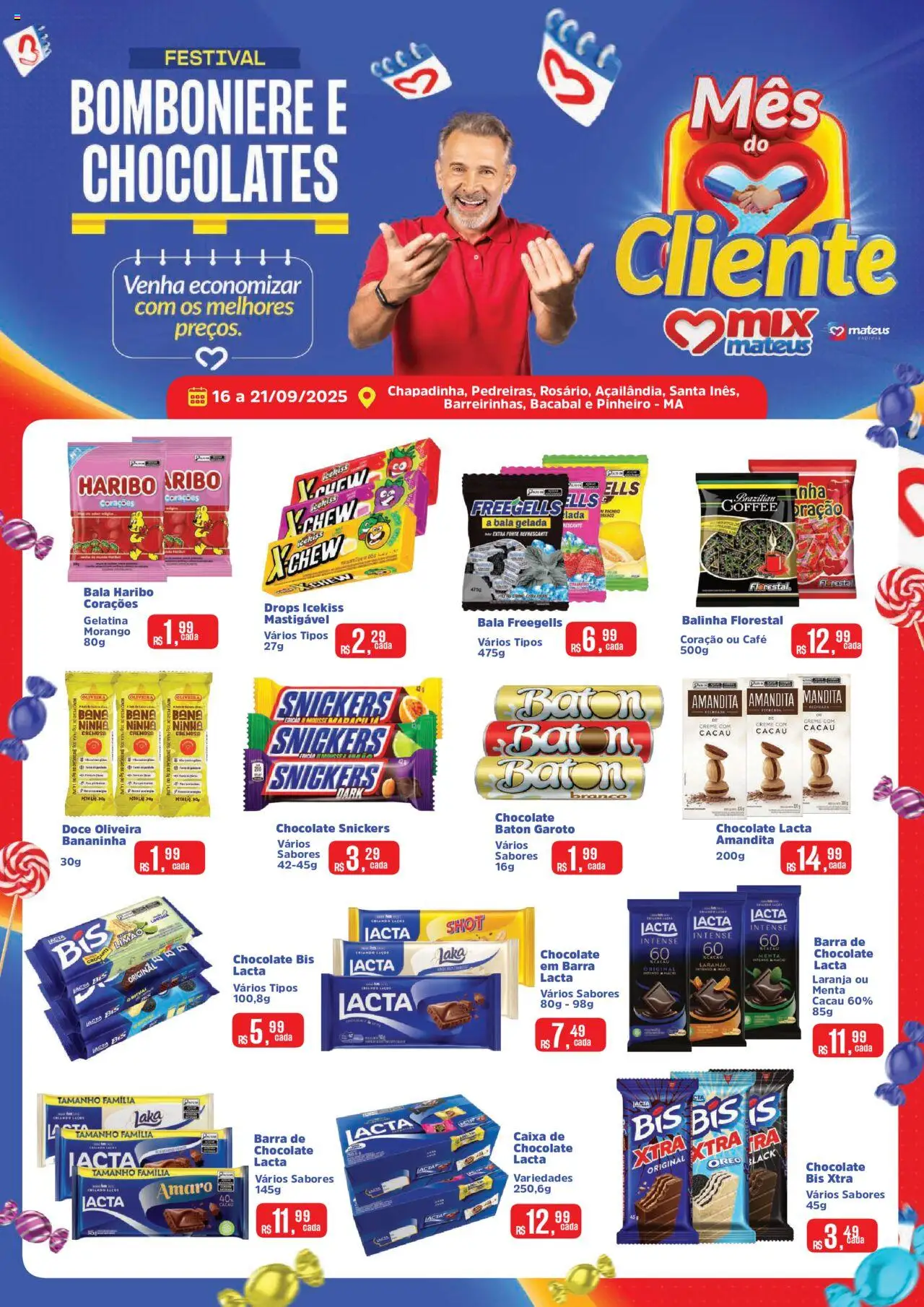 Mateus - Ofertas Bomboniere e Chocolates - página 1- válido a partir de 16/09/2025
