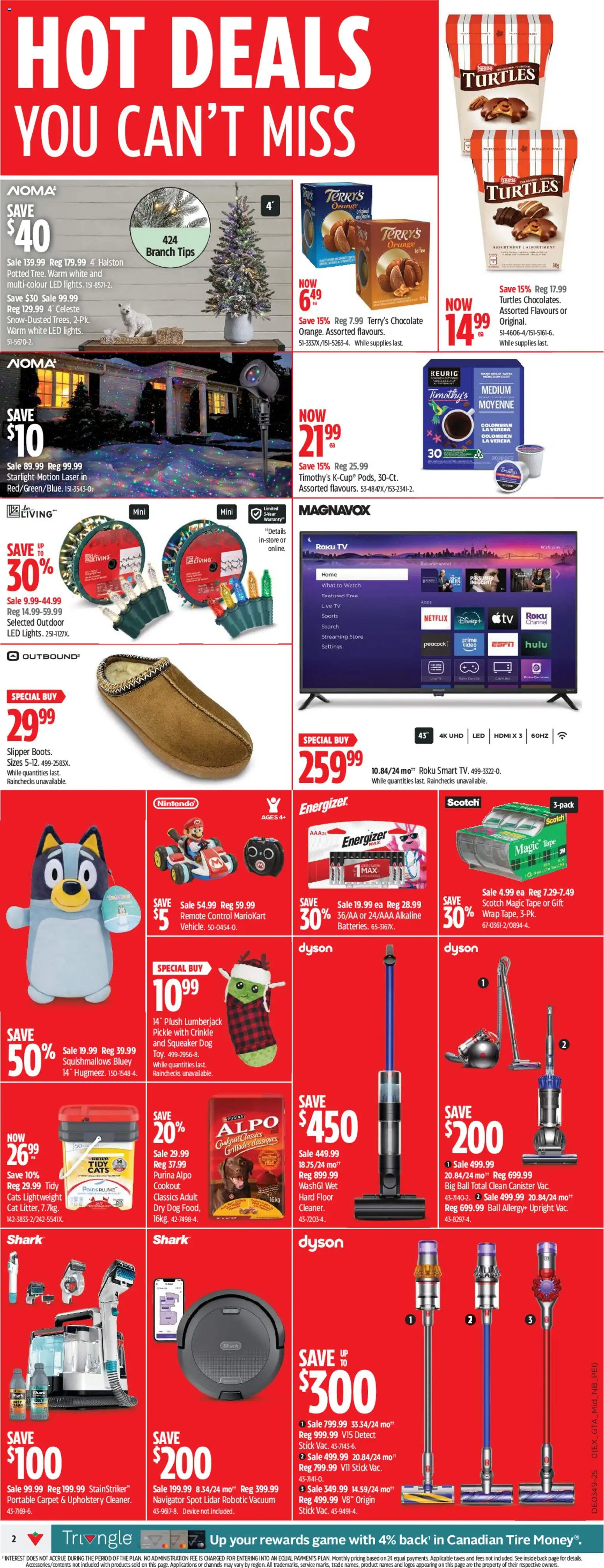 Canadian Tire weekly flyer - page 2- valid from Nov 27, 2025