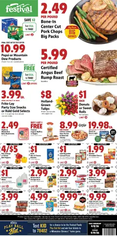 Preview Festival Foods Weekly Ad valid from 04/08/2026
