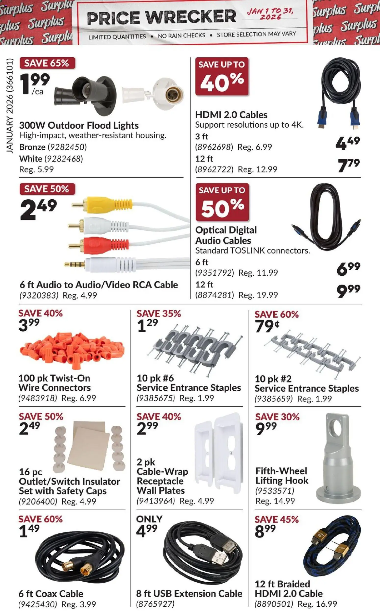 Princess Auto - Price Wrecker - page 4- valid from Jan 1, 2026