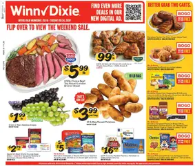 Preview Winn Dixie Weekly Ad valid from 02/18/2026