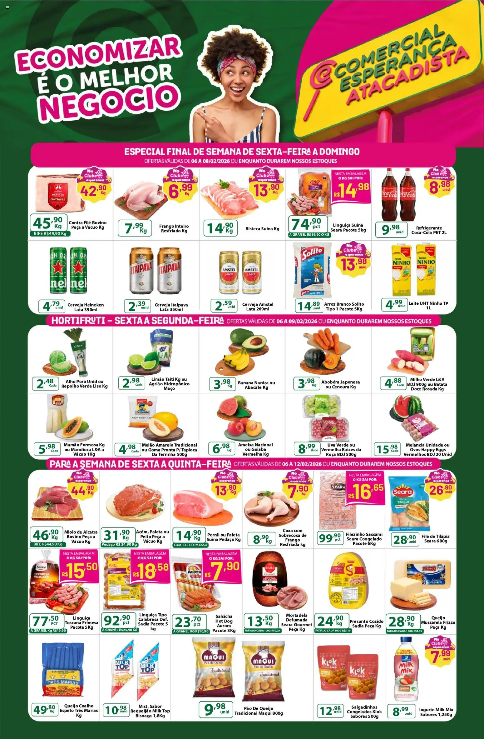 Comercial Esperança - Ofertas da semana  - página 1- válido a partir de 06/02/2026
