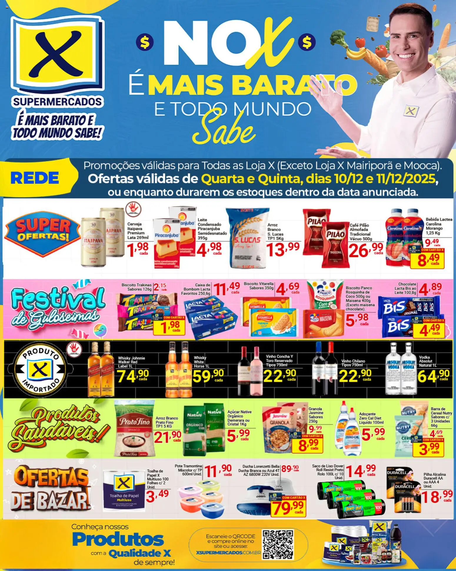 X Supermercados - Ofertas da semana - página 1- válido a partir de 10/12/2025

