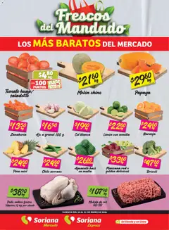 Soriana - Frescos del Mandado Mercado: Nuevo León válido desde 20/01/2026