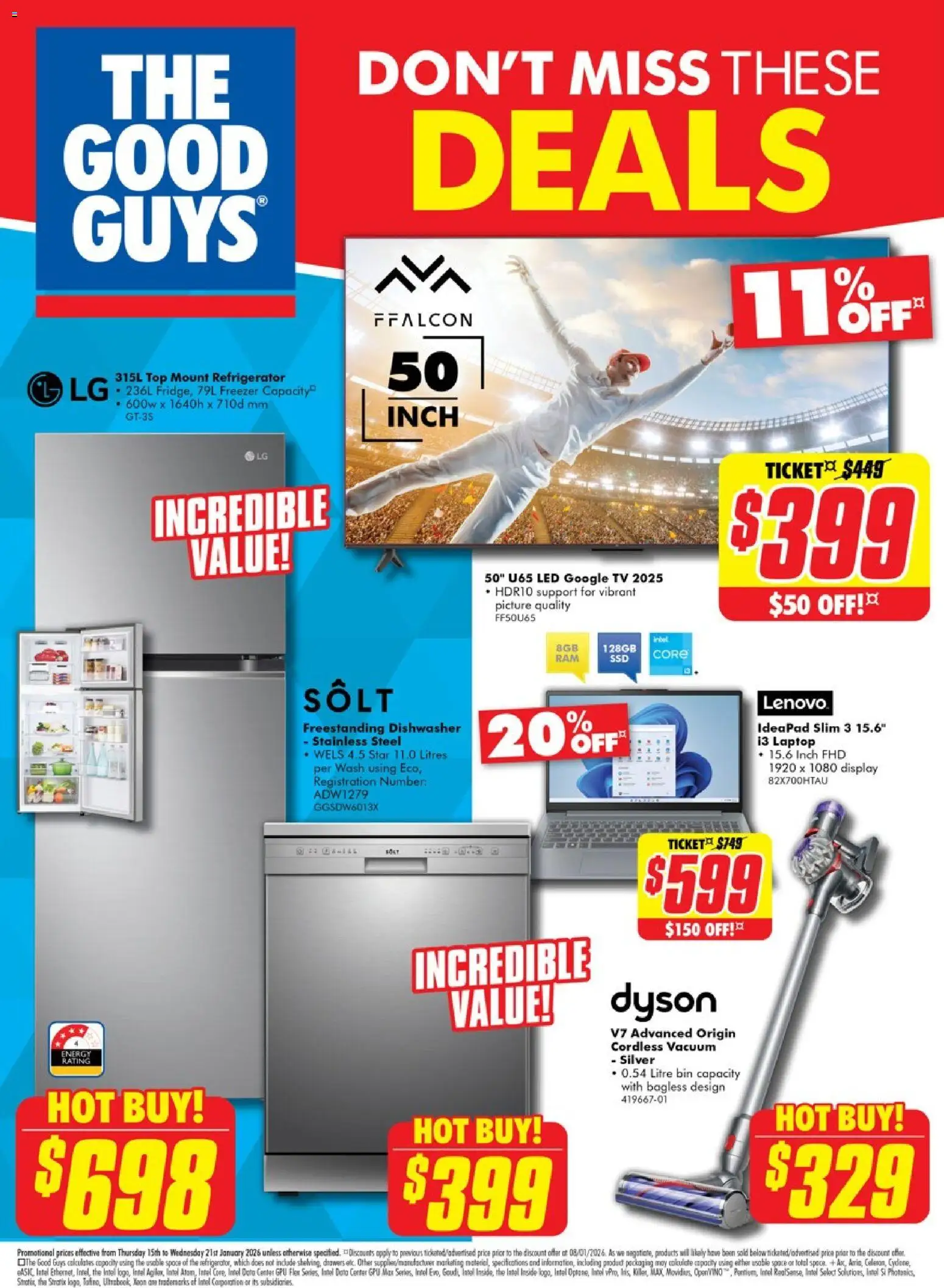 The Good Guys  Catalogue  - page 1- valid from 14/01/2026