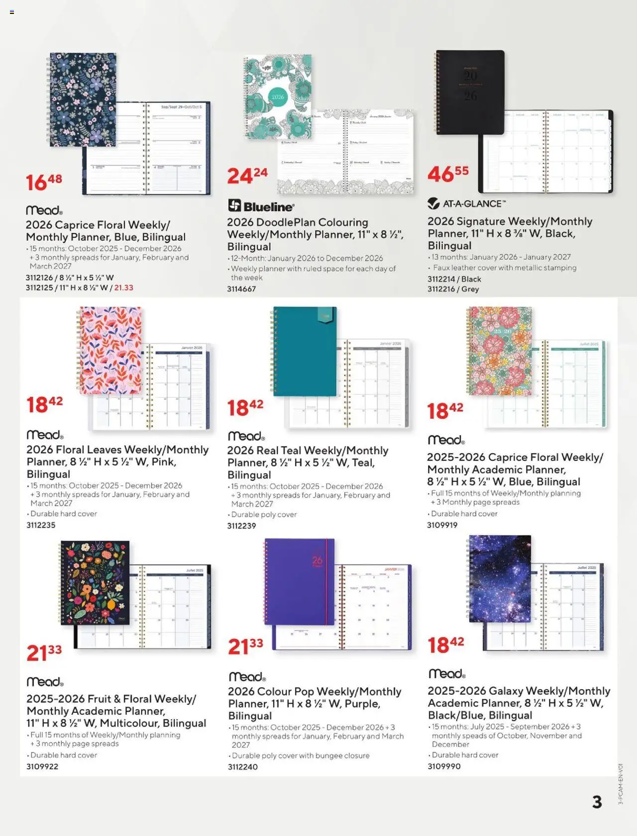 Staples - Catalog - Business  - page 3- valid from Aug 15, 2025