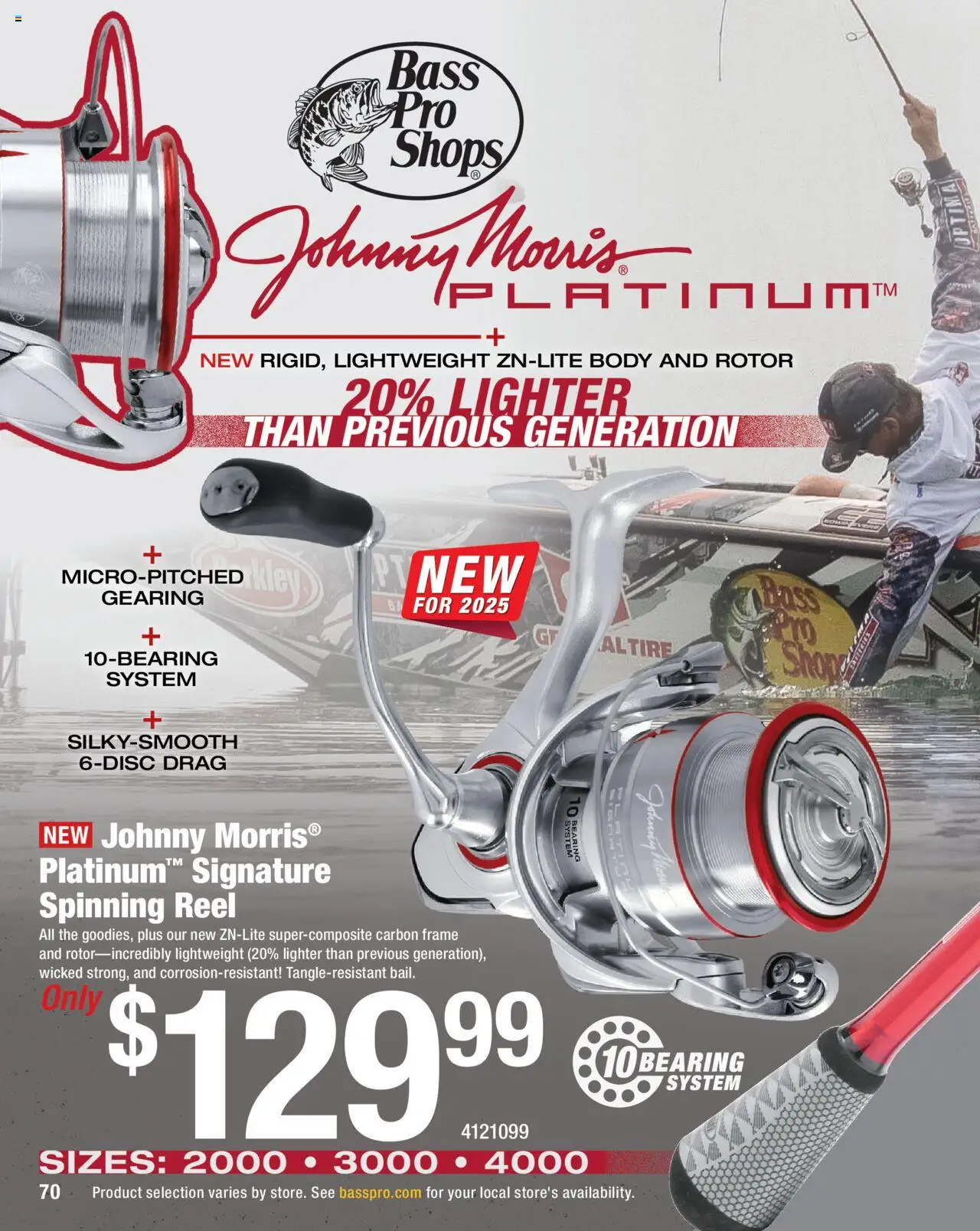 Cabela's Spring Fishing Master 25 - page 70- valid from 01/27/2025