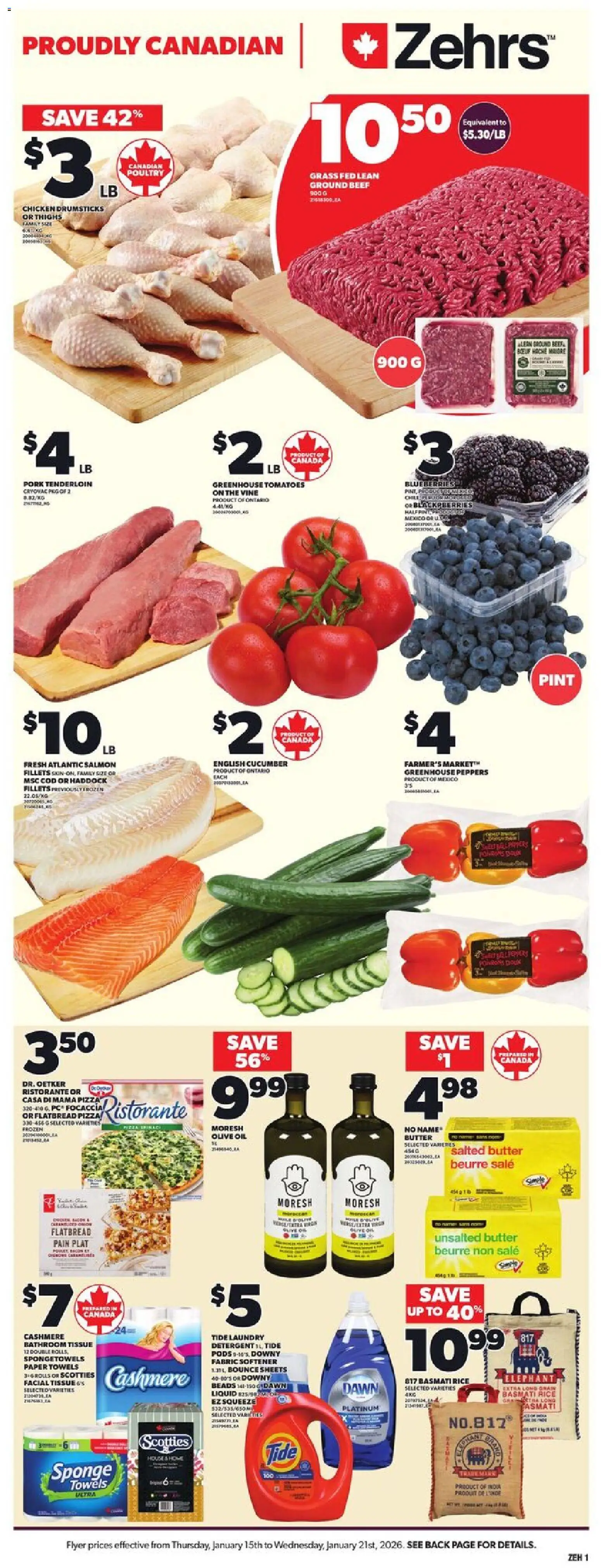Zehrs weekly flyer / circulaire - page 3- valid from Jan 15, 2026