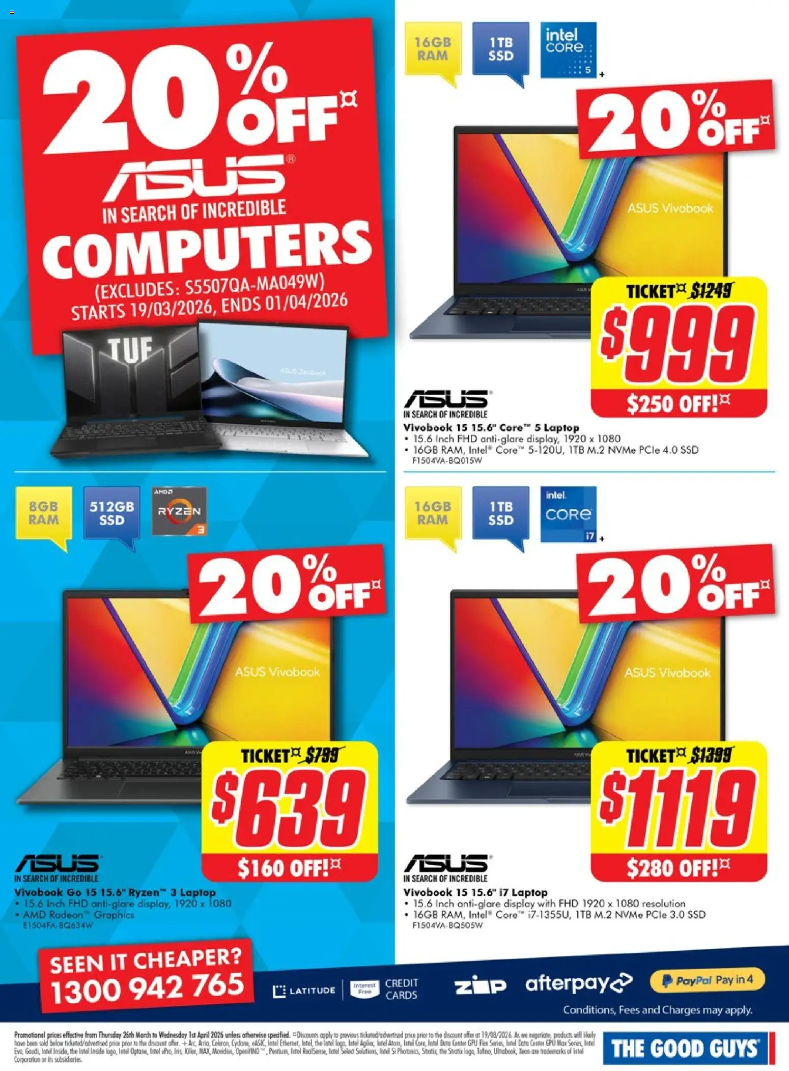 The Good Guys catalogue  - page 13- valid from 25/03/2026