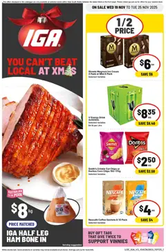IGA catalogue preview - valid from 19/11/2025