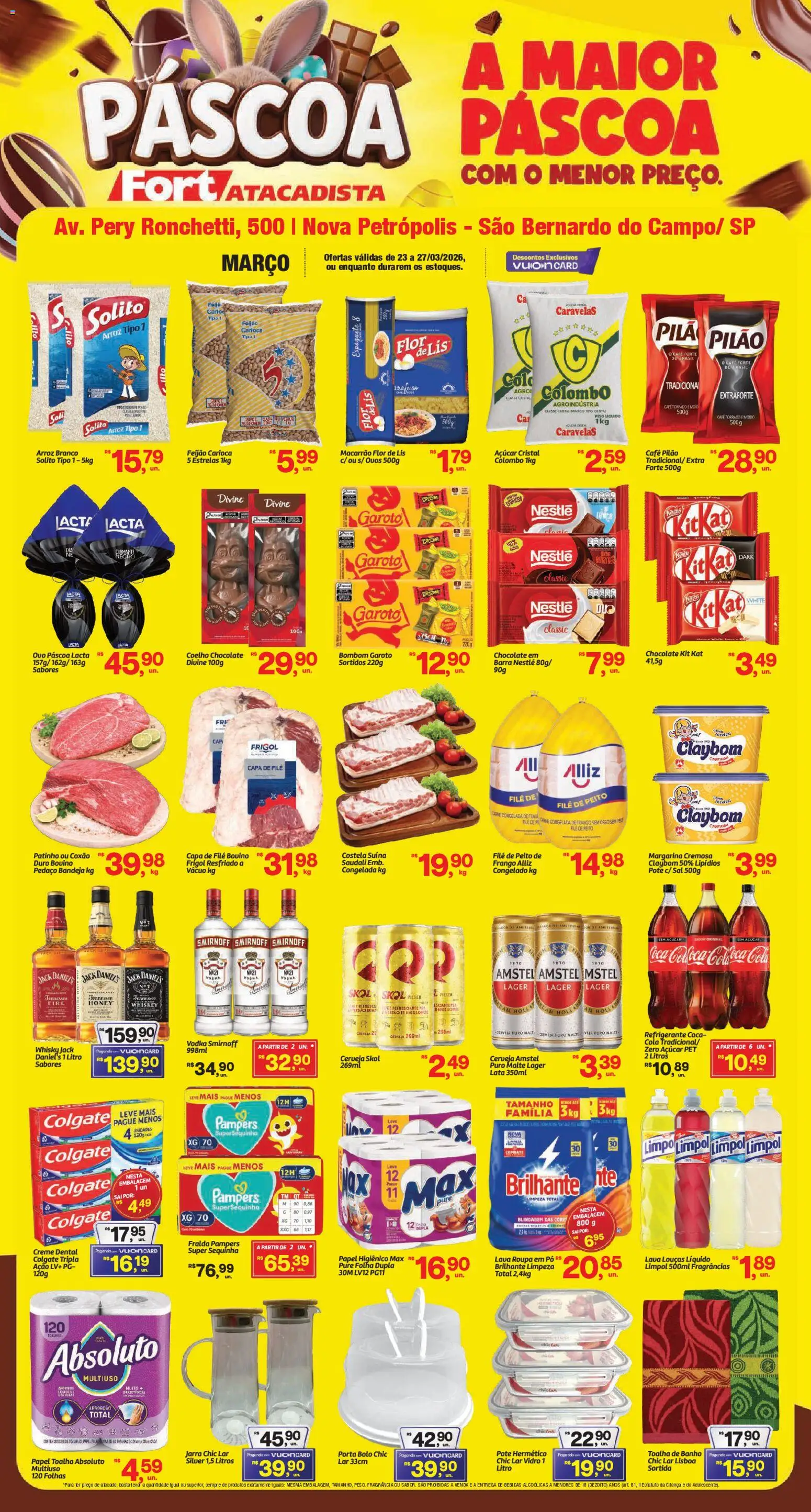 Fort Atacadista - Ofertas da semana - página 1- válido a partir de 23/03/2026
