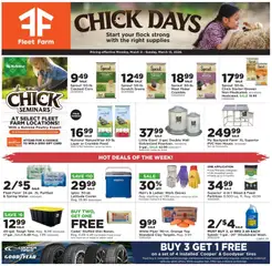 Preview Mills Fleet Farm Weekly Ad valid from 03/09/2026