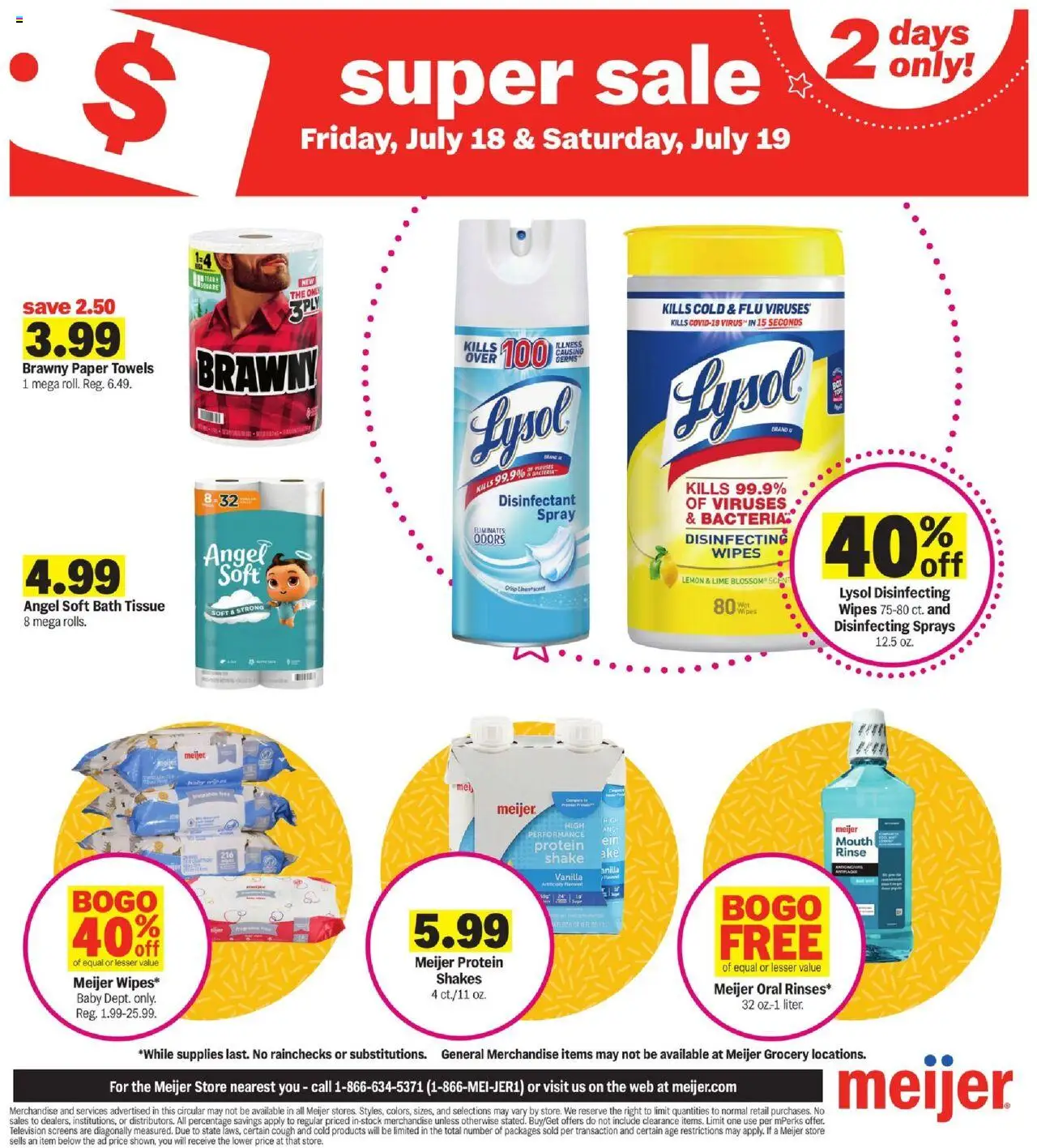 Meijer Ad - page 3- valid from 07/18/2025