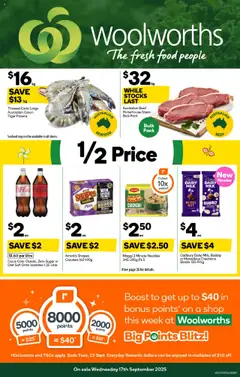 Woolworths catalogue preview - valid from 17/09/2025