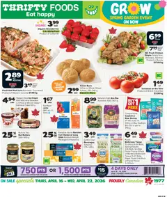 Preview Thrifty Foods weekly flyer / circulaire valid from Apr 16, 2026