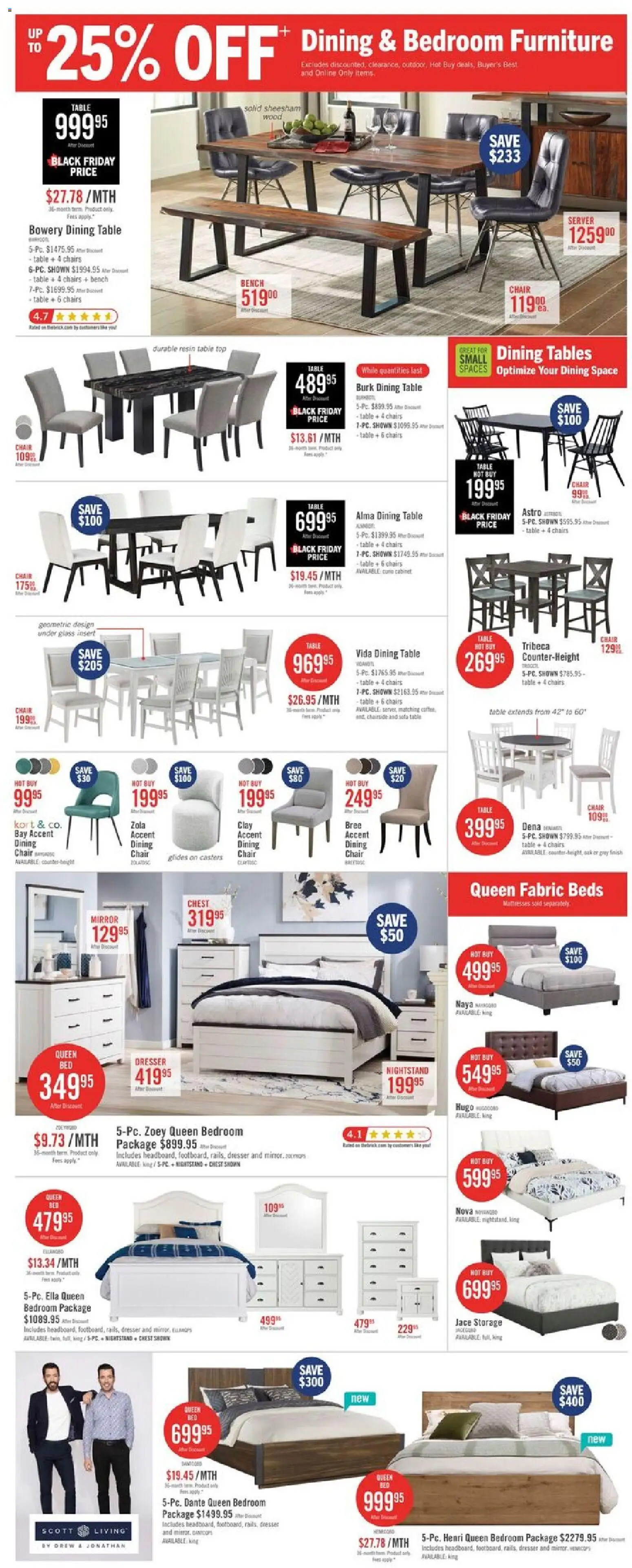 The Brick - Black Friday  - page 9- valid from Nov 3, 2025