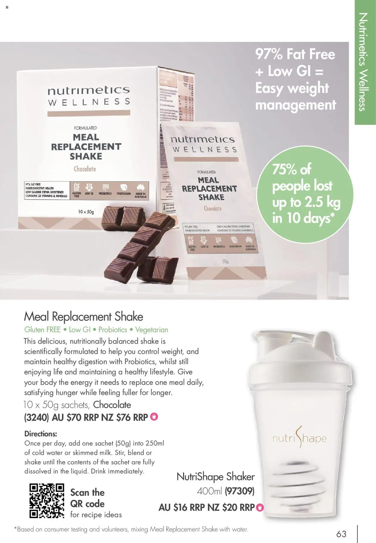 Nutrimetics Catalogue 2025 - page 63- valid from 01/01/2025