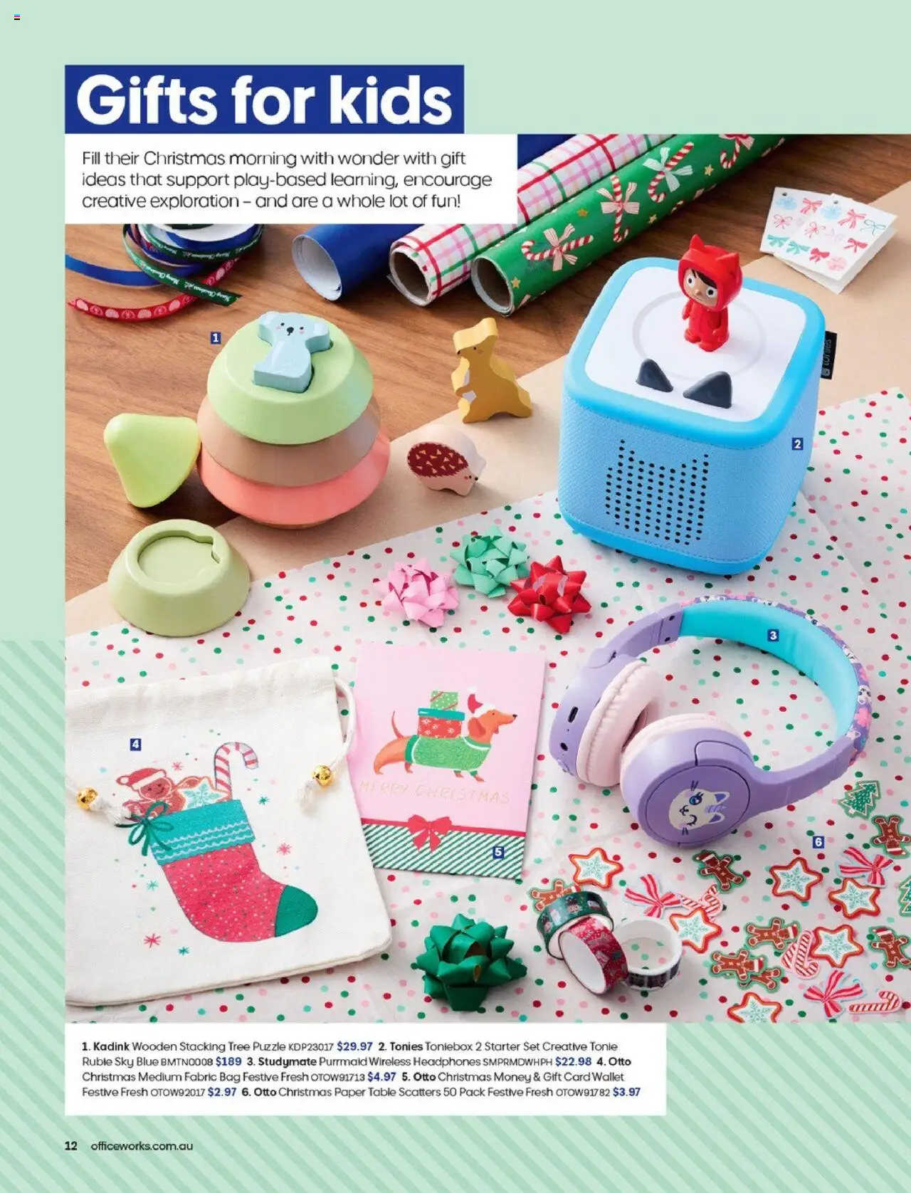 Officeworks Magazine - page 12- valid from 13/10/2025