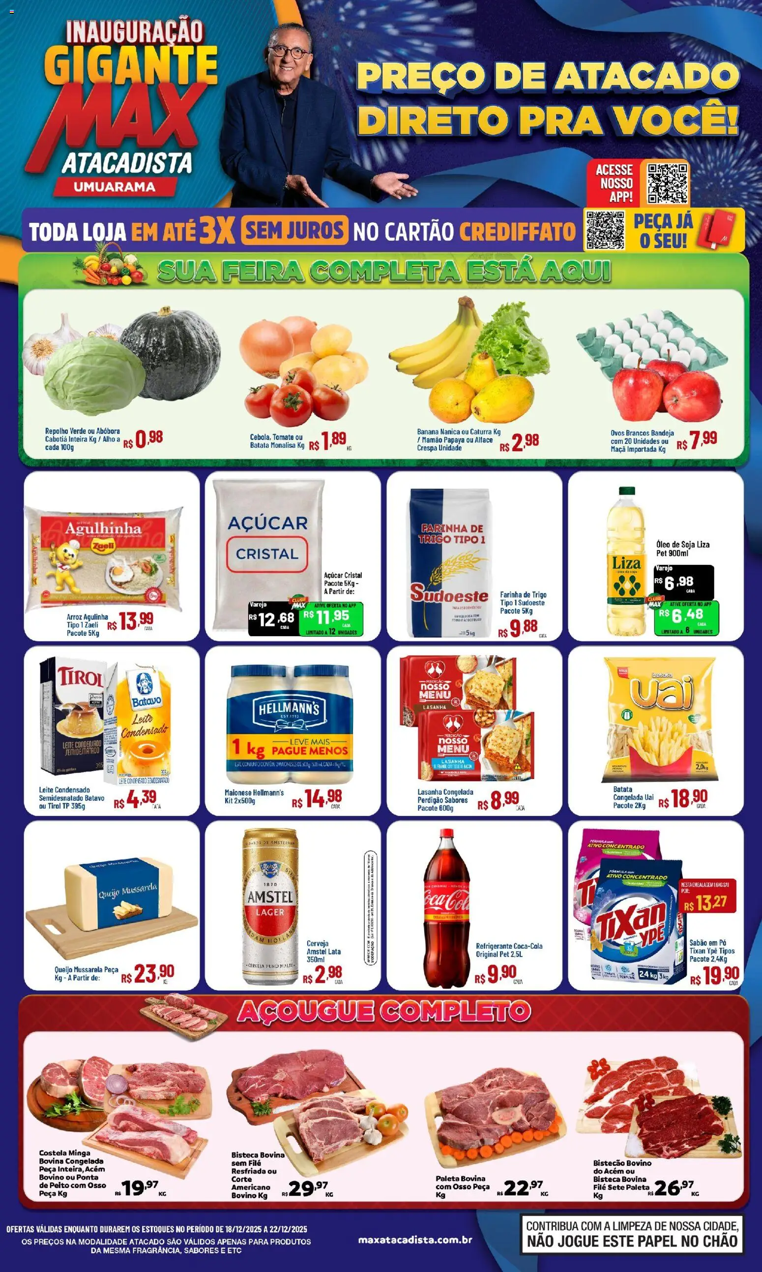 Max Atacadista - Ofertas Inauguracao - página 1- válido a partir de 18/12/2025
