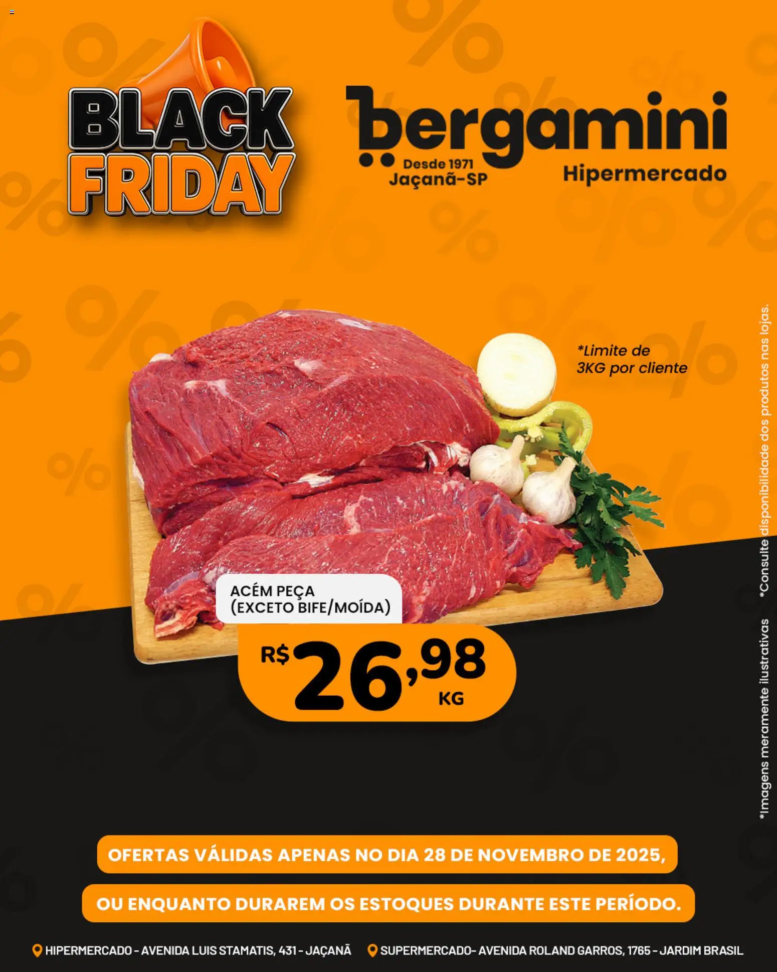 Supermercado Bergamini Black Friday - página 1- válido a partir de 28/11/2025
