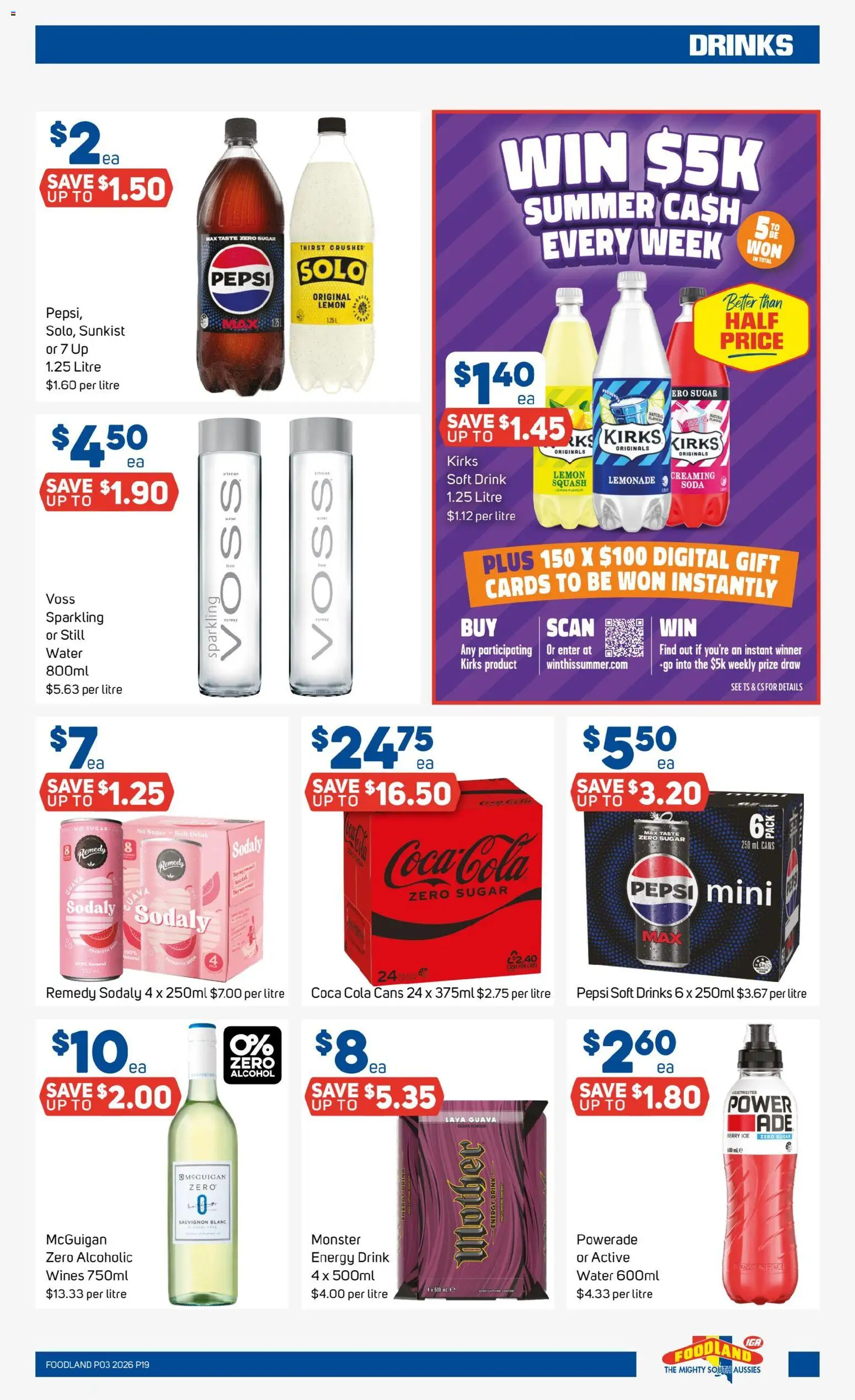 Foodland  Catalogue  - page 19- valid from 14/01/2026