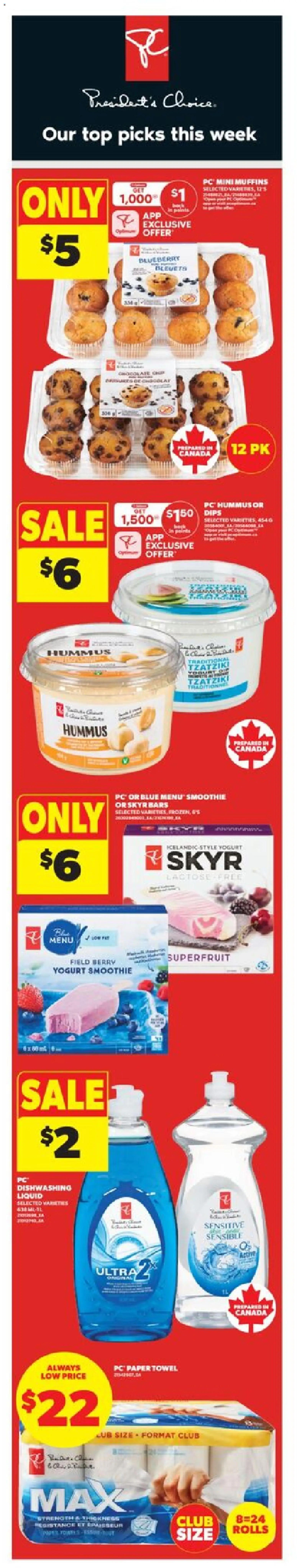 Real Canadian Superstore weekly flyer / circulaire - page 1- valid from Apr 23, 2026