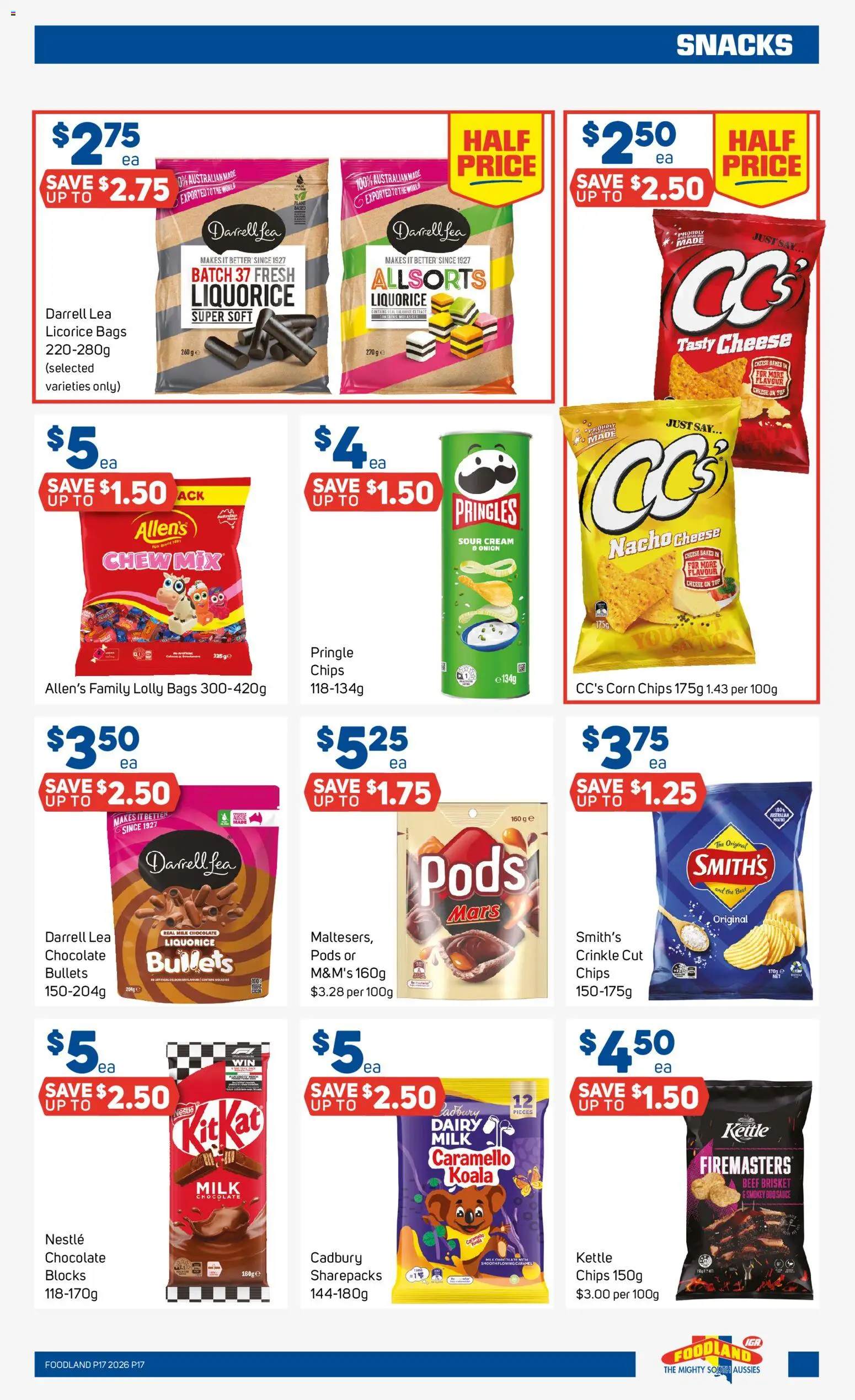 Foodland catalogue  - page 17- valid from 22/04/2026