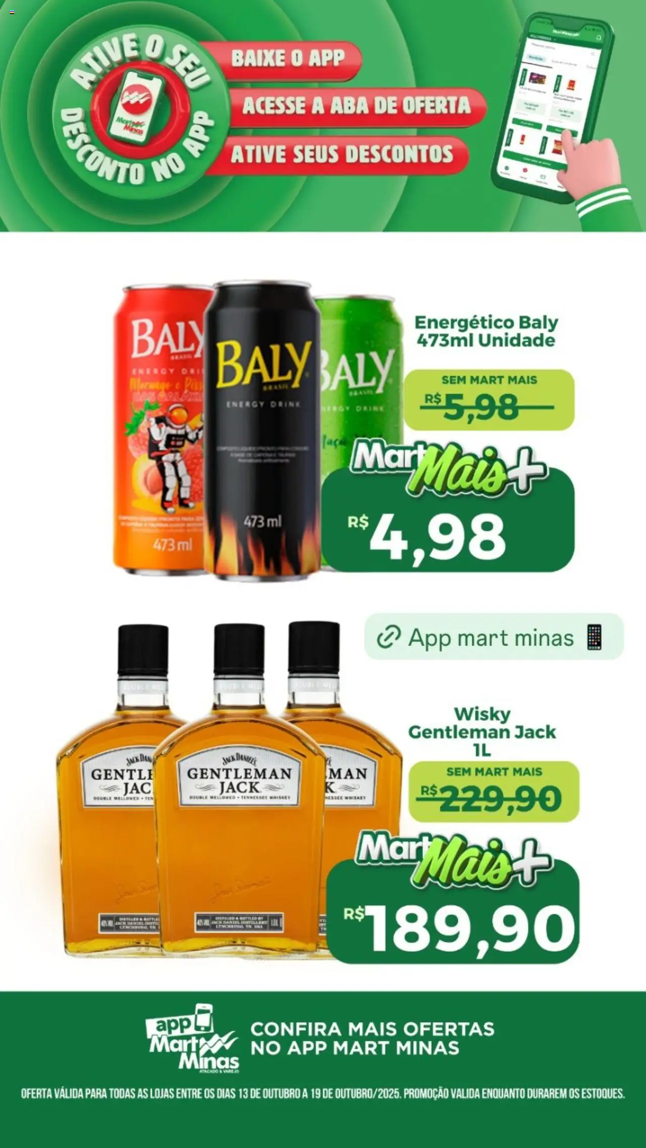 Mart Minas - Ofertas exclusivas do app - página 1- válido a partir de 13/10/2025
