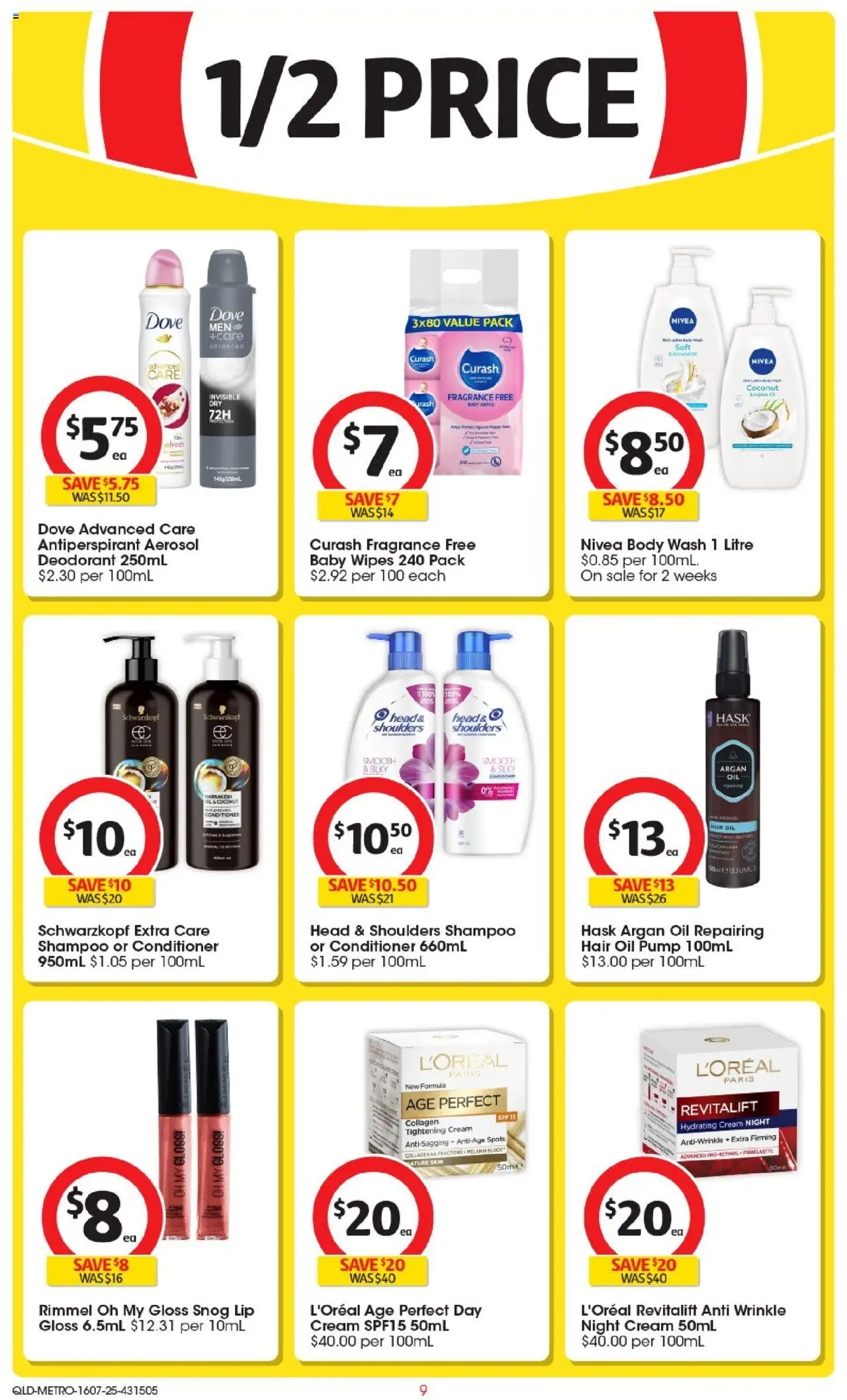 Coles Catalogue QLD North - page 9- valid from 16/07/2025