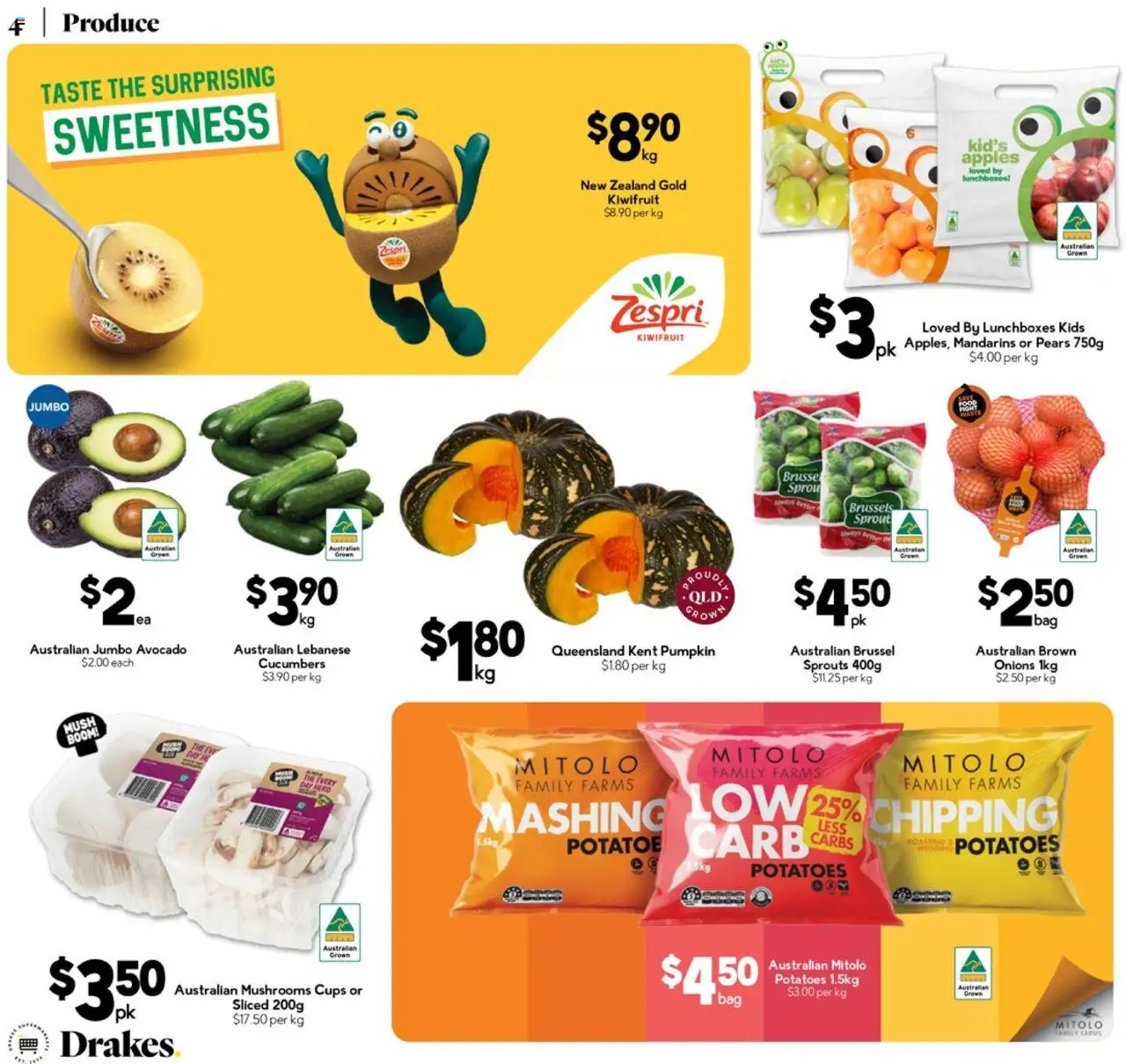 Drakes Catalogue QLD - page 4- valid from 16/07/2025