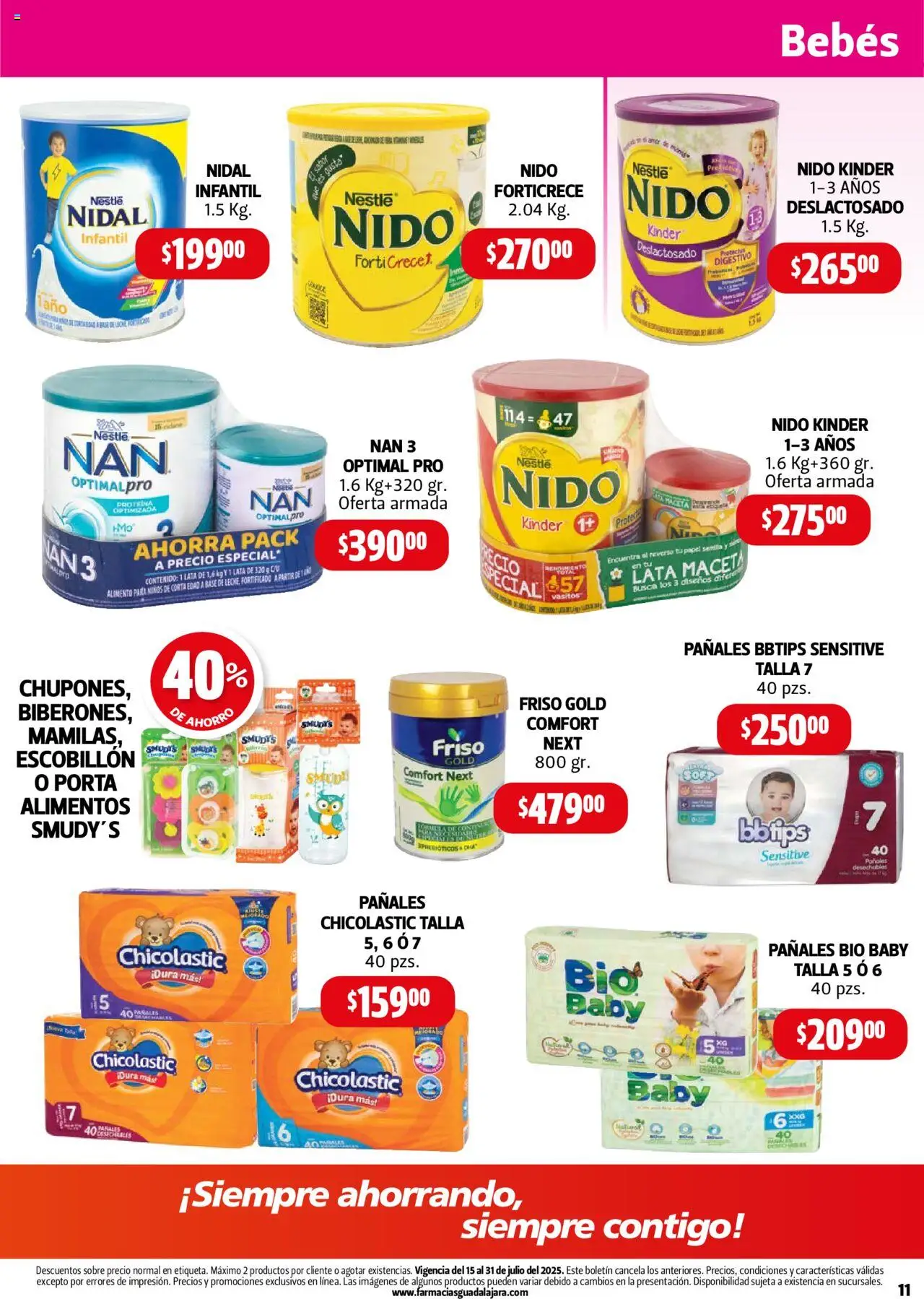 Farmacia Guadalajara - Catálogo - página 11- válido desde 15/07/2025