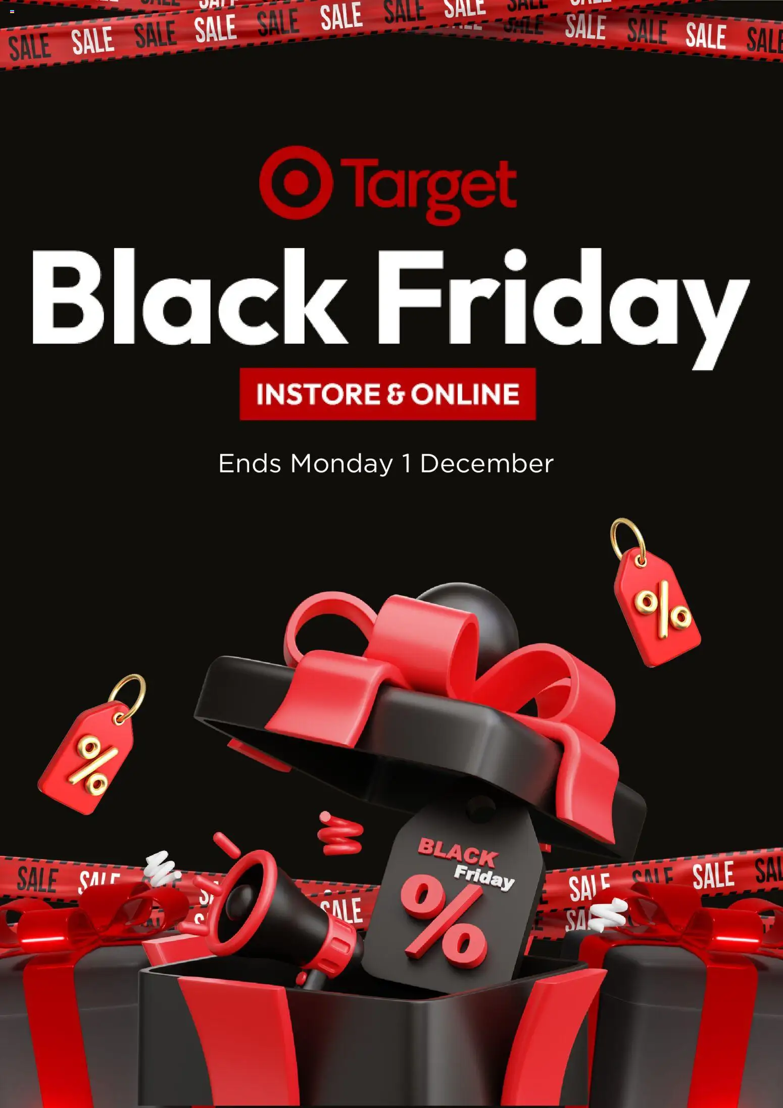 Target Black Friday - page 1- valid from 26/11/2025