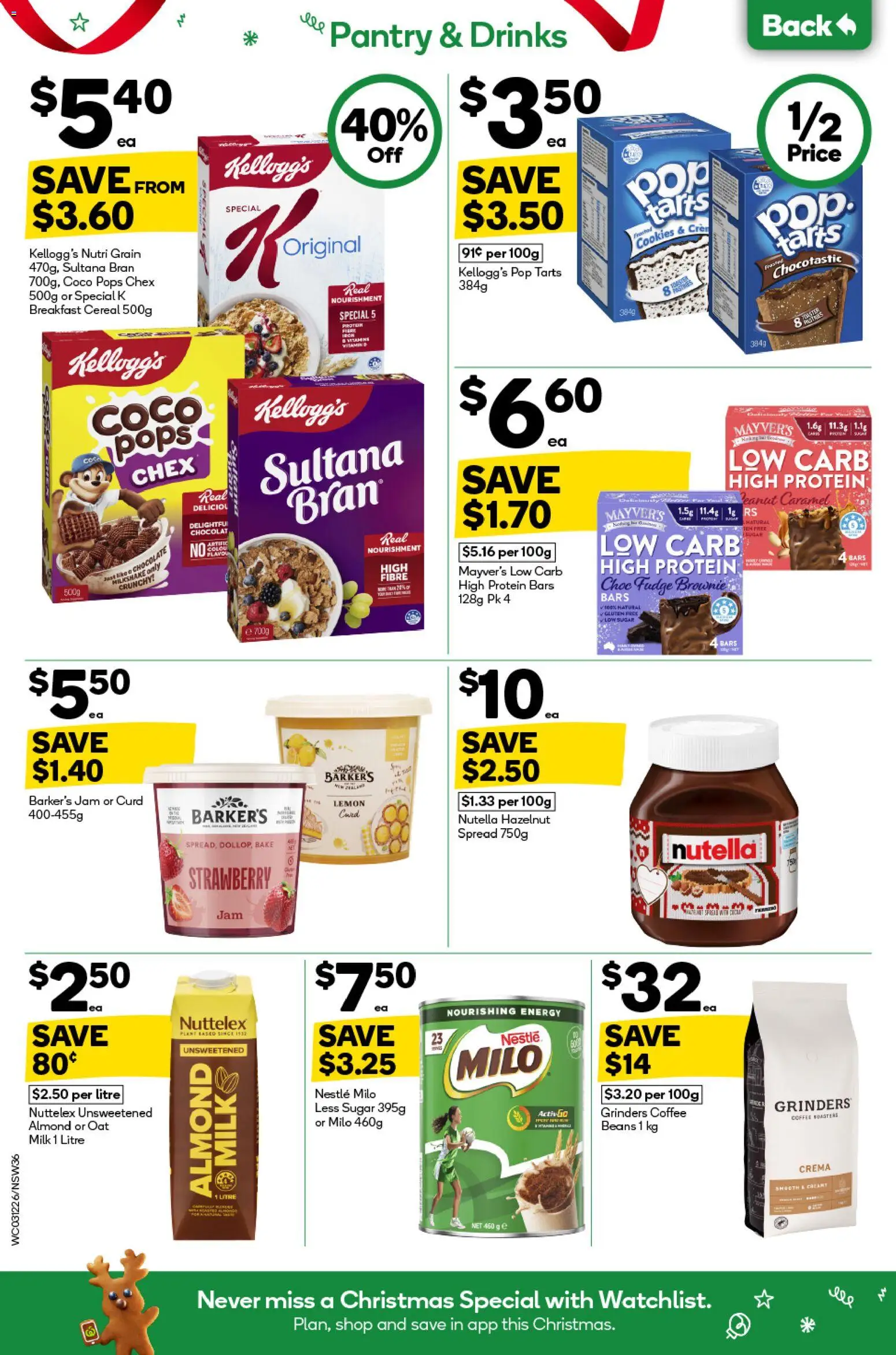 Weekly catalogue Woolworths 03/12 - page 36- valid from 03/12/2025