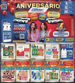Pré-visualização Supermercados Condor - Ofertas Aniversário válida a partir de 15/10/2025