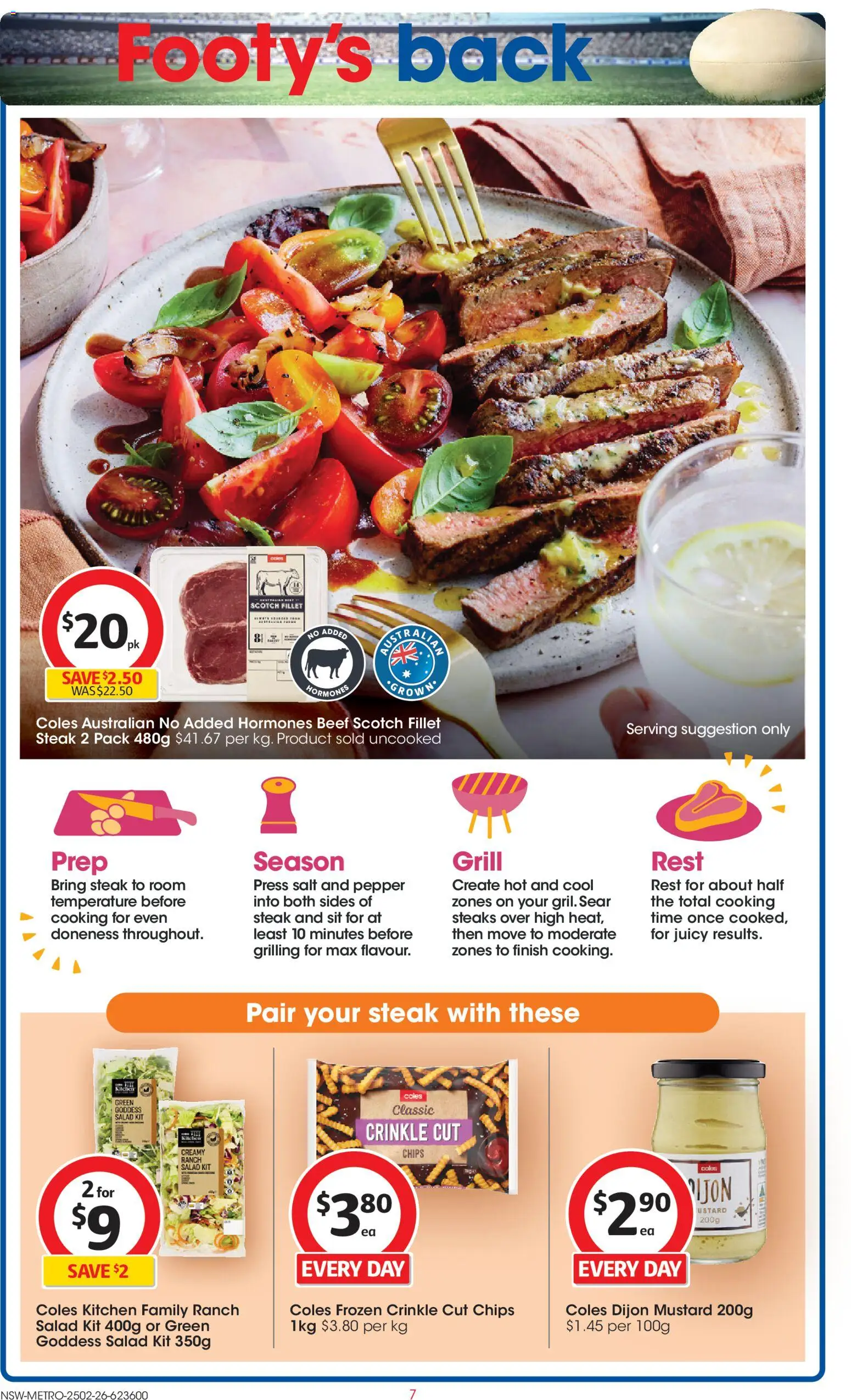 Coles Catalogue  - page 7- valid from 25/02/2026