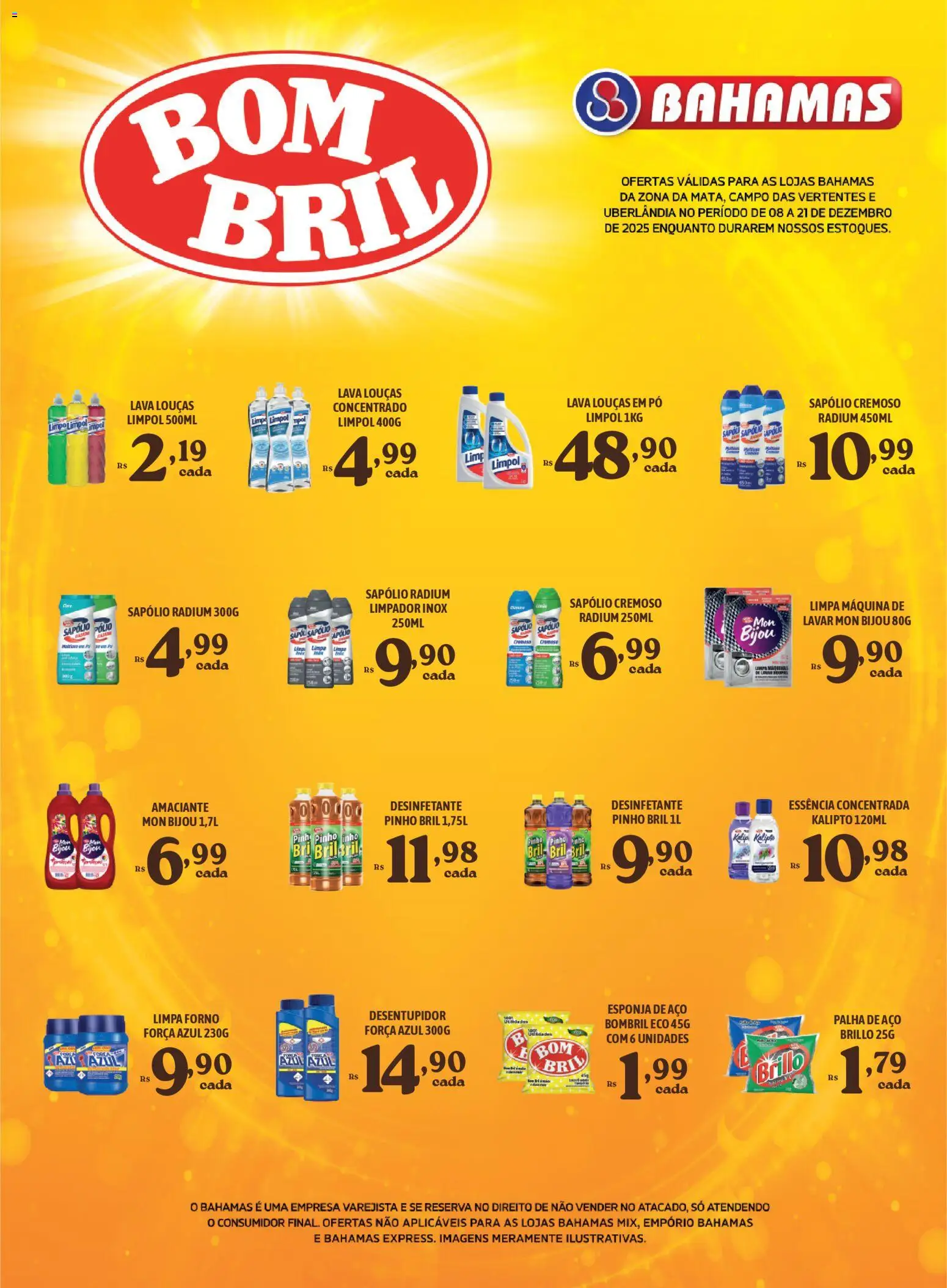 Bahamas Supermercados - Ofertas  - página 1- válido a partir de 08/12/2025
