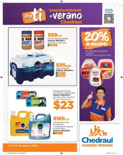 Chedraui folleto válido desde 04/08/2025
