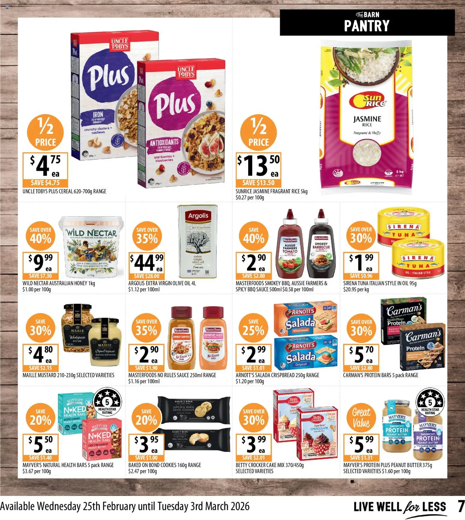 Supabarn Catalogue  - page 7- valid from 25/02/2026