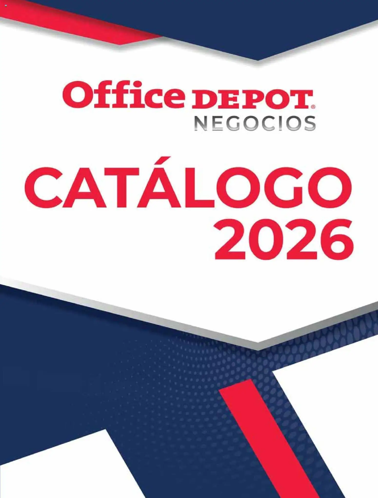 Office Depot catálogo 2026 - página 1- válido desde 12/01/2026