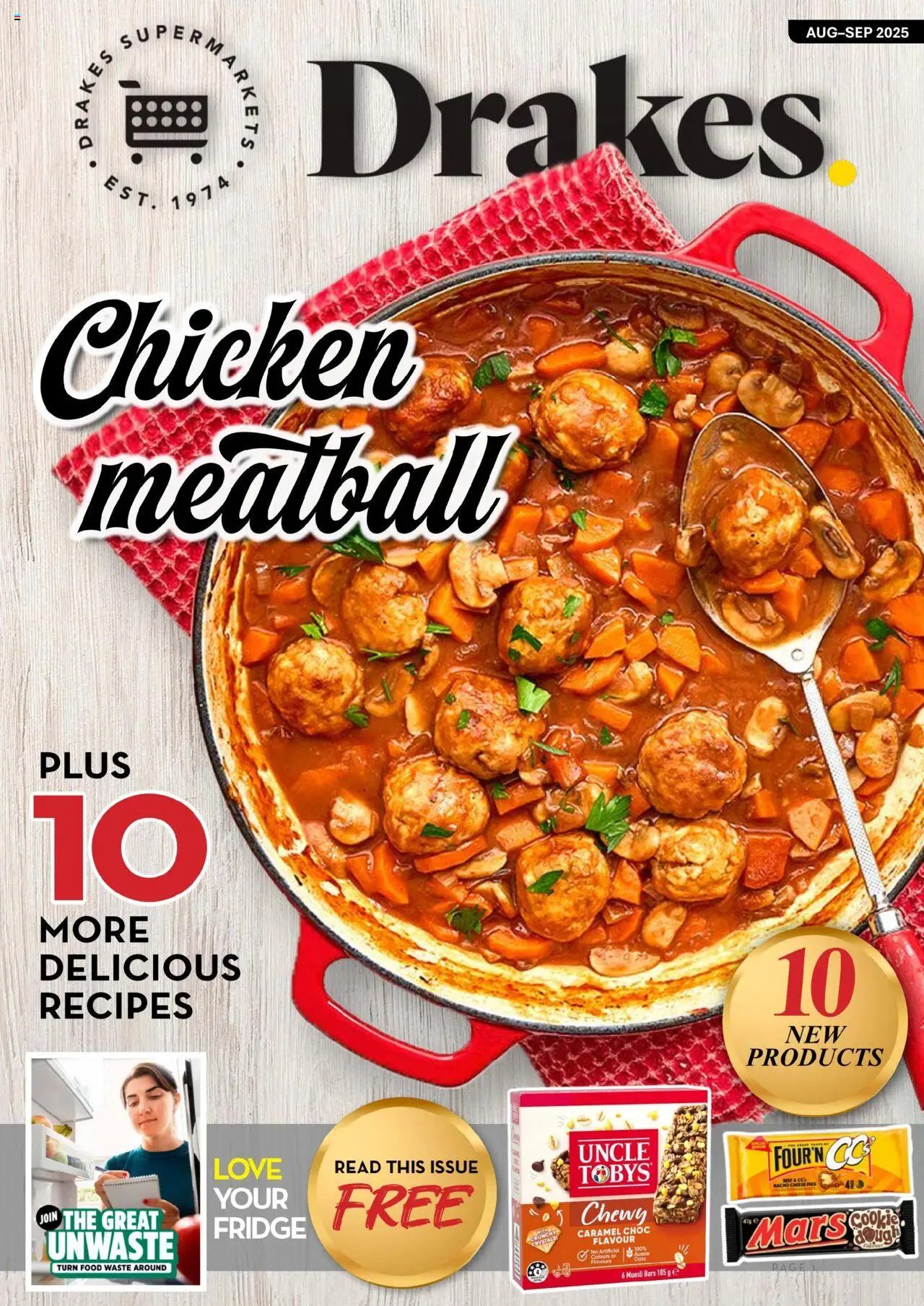 Drakes Black E-Mag August-September 2025 - page 1- valid from 01/08/2025