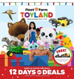 Preview Mills Fleet Farm Toyland Catalog valid from 10/01/2025
