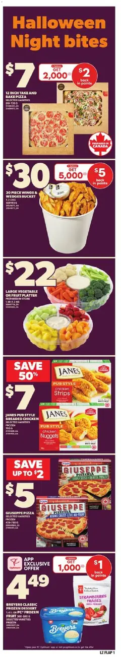 Preview Loblaws weekly flyer / circulaire valid from Oct 30, 2025