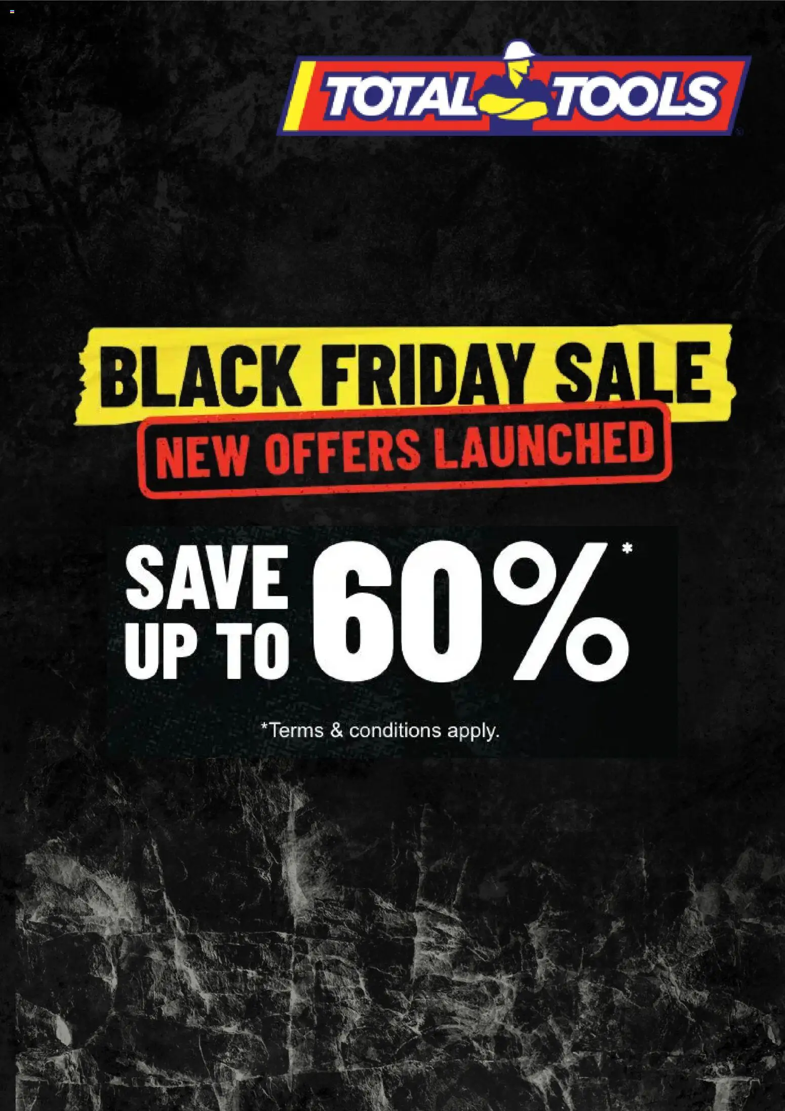 Total Tools Black Friday - page 1- valid from 19/11/2025