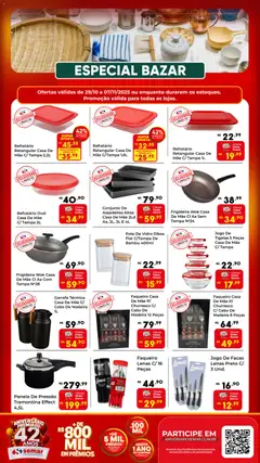 Pré-visualização Semar Supermercado - Ofertas Bazar válida a partir de 29/10/2025